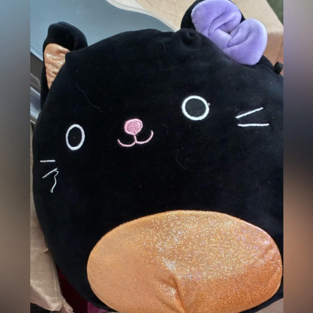 Squishmallows Autumn the Black Cat plush